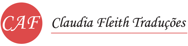 Claudia Fleith Traduções - Logo